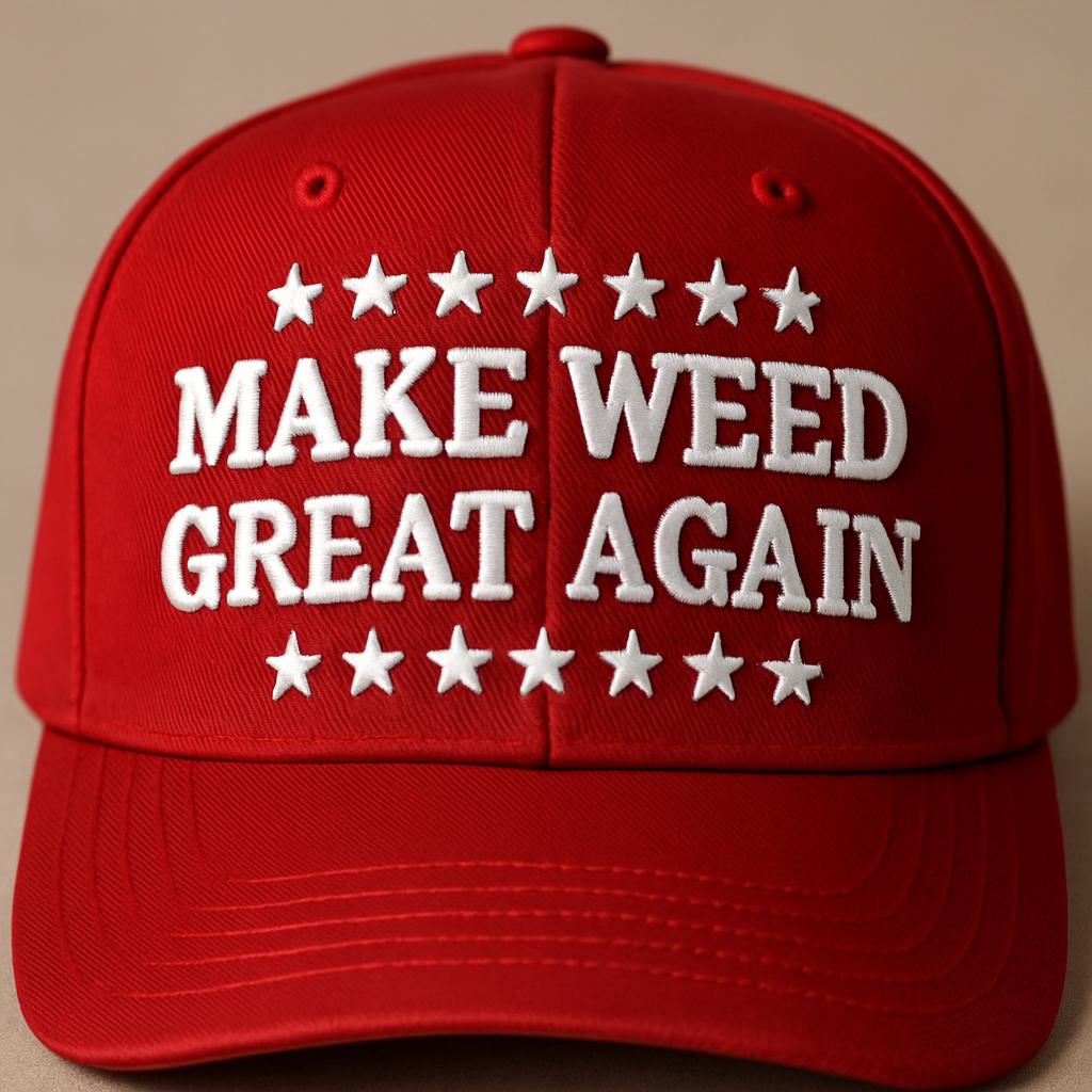 Make Weed Great again Blank Meme Template