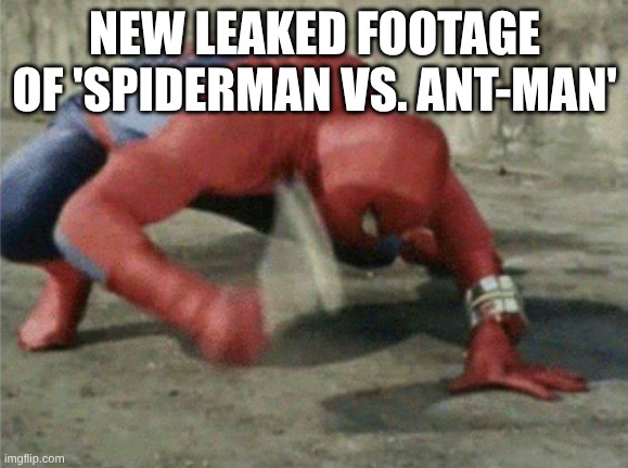 hammer | NEW LEAKED FOOTAGE OF 'SPIDERMAN VS. ANT-MAN' | image tagged in spiderman wrench,spiderman,meme | made w/ Imgflip meme maker