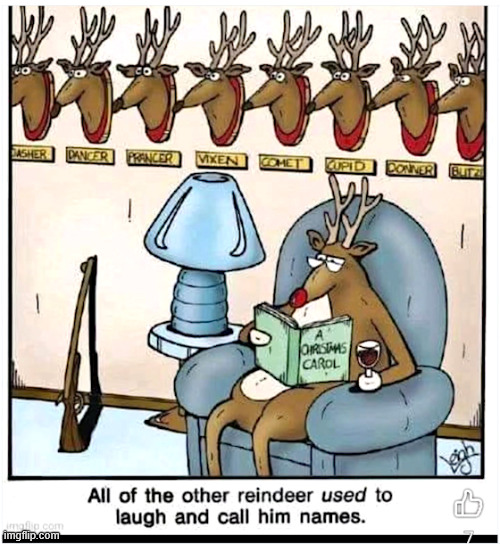 Used to... | image tagged in repost,used to,reindeer,christmas | made w/ Imgflip meme maker