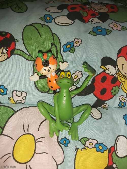 Cococinel 1992 (Cocomiel) Coco-orange and Gre-gre the frog | image tagged in cococinel | made w/ Imgflip meme maker