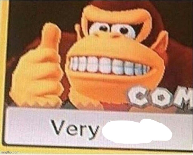 Very Hard Donkey Kong | image tagged in very hard donkey kong | made w/ Imgflip meme maker