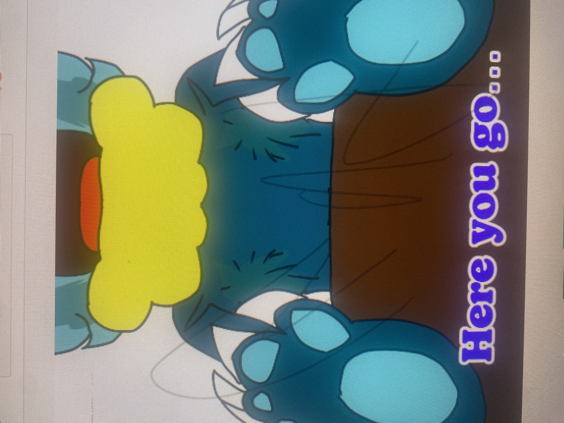 THEY MADE FOOT FETISH ART OF FOSTER’S HOME Blank Meme Template