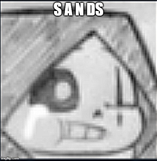not cryings | S A N DS | image tagged in epic sans crying | made w/ Imgflip meme maker