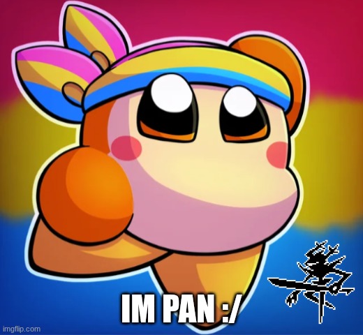 I'm pan if anyone gives a freak :l (cool :D - merchant) | IM PAN :/ | made w/ Imgflip meme maker