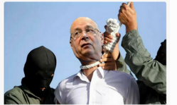 Klaus Schwab hanged Blank Meme Template