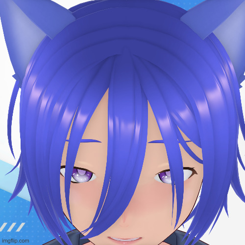 What is this catgirl looking at so closely? | image tagged in catgirl closeup | made w/ Imgflip meme maker
