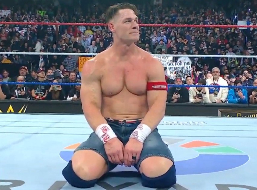 Final Match John Cena Blank Meme Template