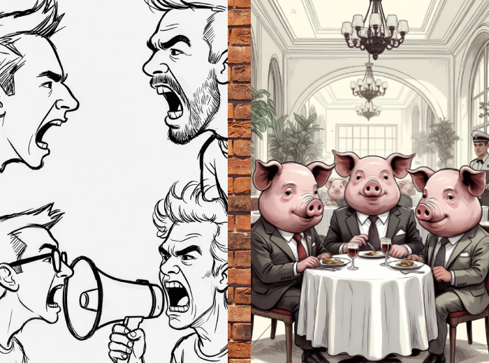 Social Media Protesters Blank Meme Template