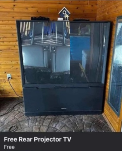 Free projector TV Blank Meme Template