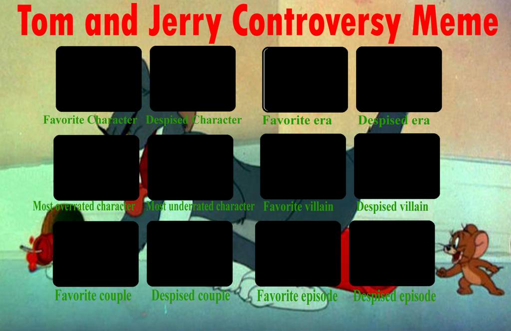 tom and jerry meme Blank Meme Template