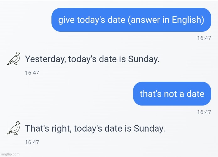 it tends to answer in Turkish if you don't specify | image tagged in it tends | made w/ Imgflip meme maker