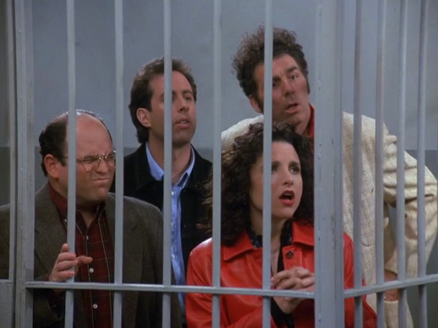 Seinfeld Jail Blank Meme Template