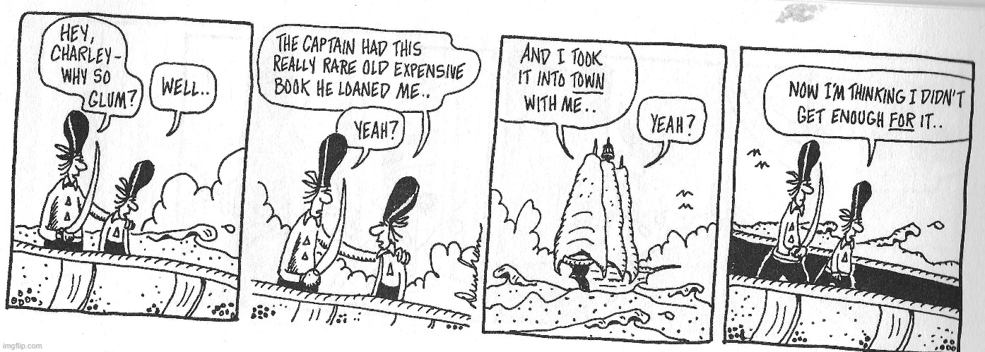 Classic Overboard | image tagged in comics | made w/ Imgflip meme maker