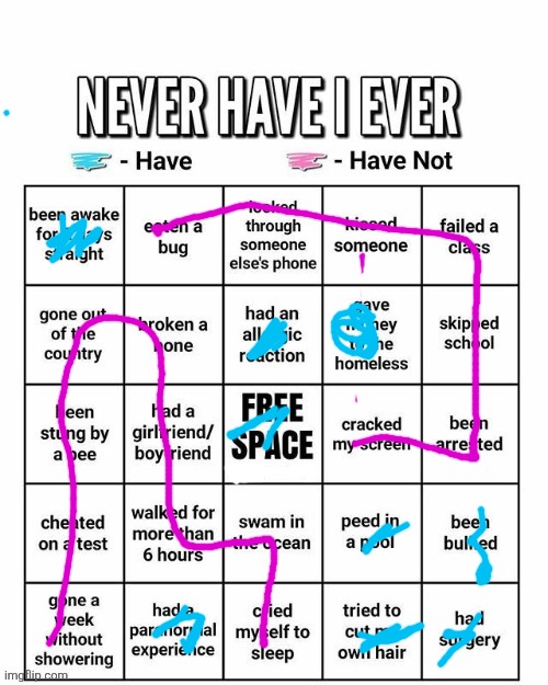 Never have I ever | image tagged in never have i ever | made w/ Imgflip meme maker