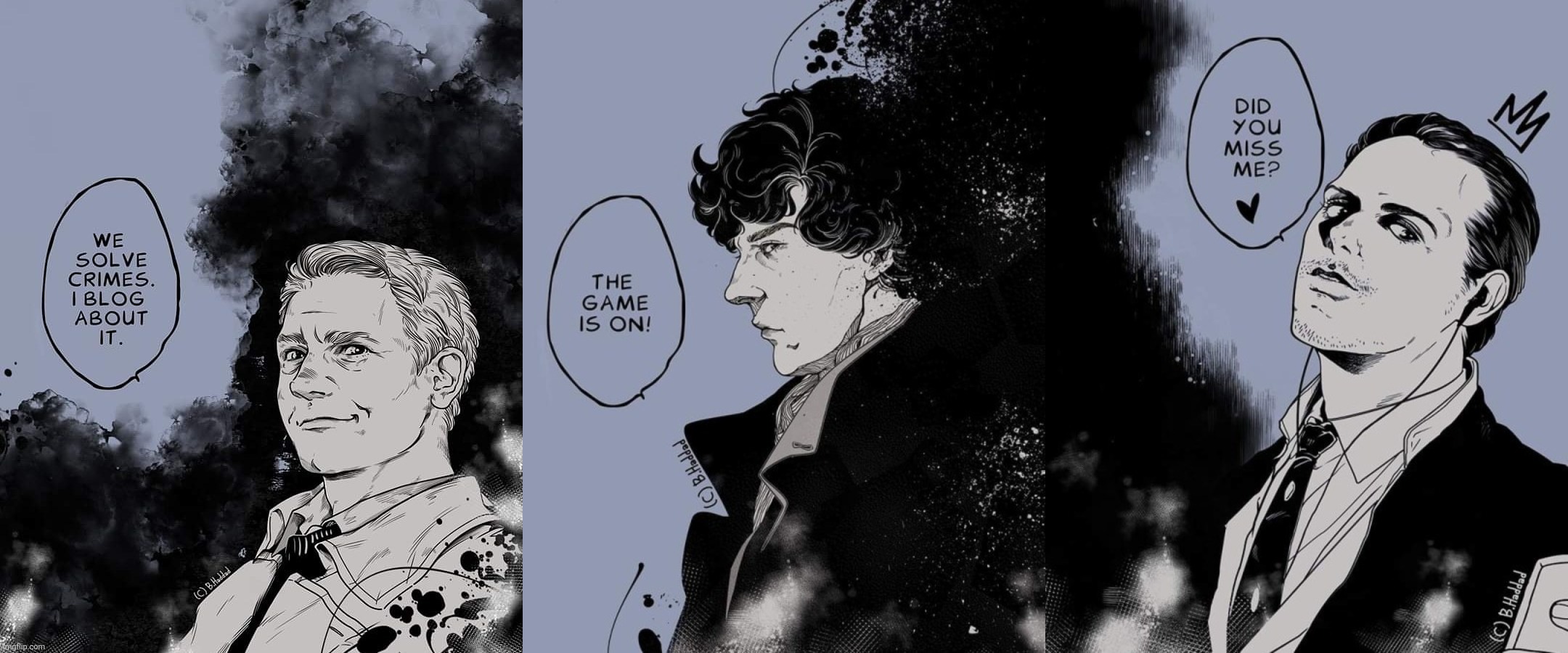 Shared temp idea maybe the art is so beautiful | image tagged in bbc sherlock | made w/ Imgflip meme maker
