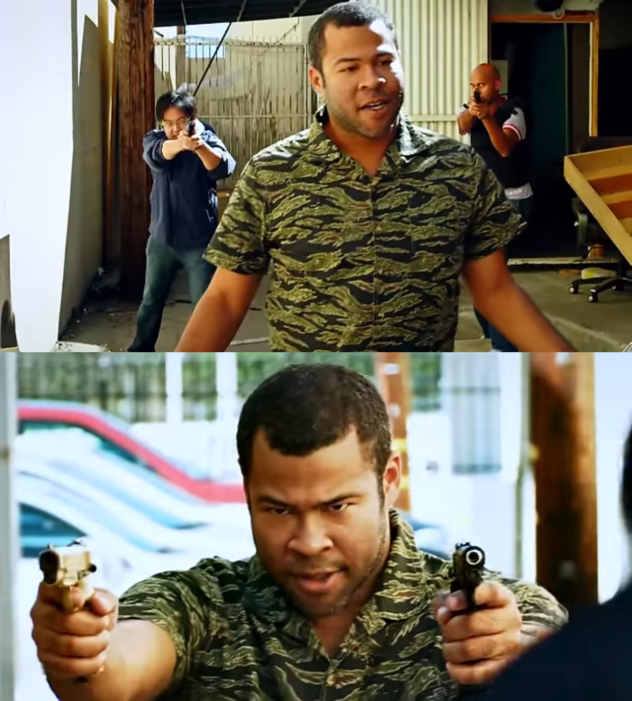 Mexican standoff Blank Meme Template