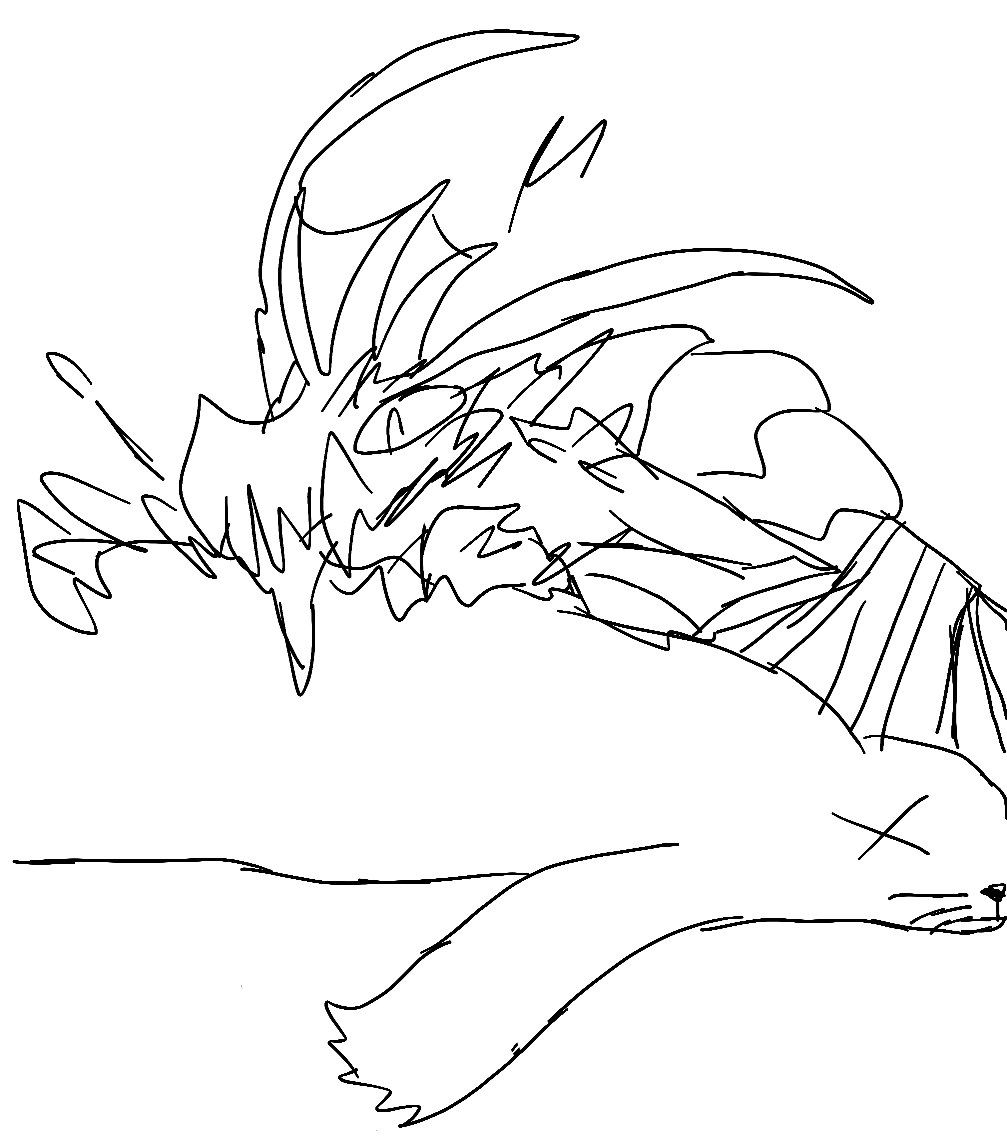 Zoidberg scavenging on a corpse of a seal Blank Meme Template