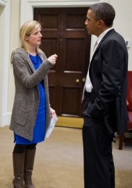 Kathy Ruemmler and Obama Blank Meme Template