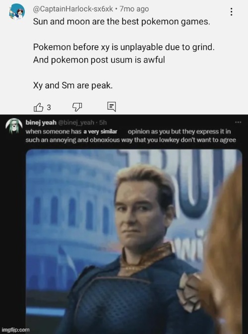 image tagged in pokemon,3ds,genwunner,hot take | made w/ Imgflip meme maker