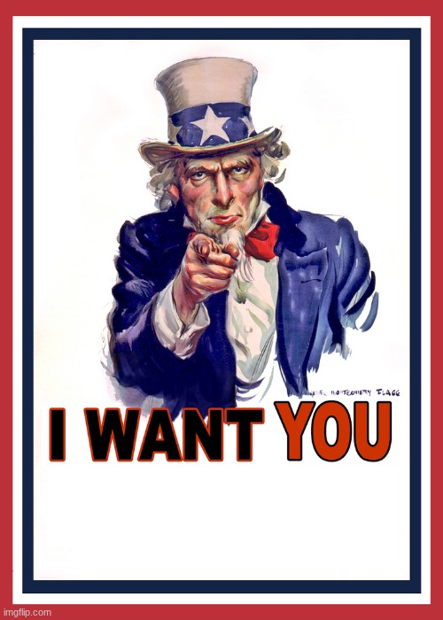I want You | image tagged in i want you | made w/ Imgflip meme maker
