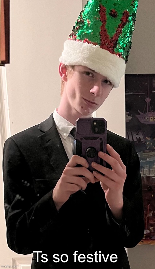 Hat pattern recognition test | Ts so festive | made w/ Imgflip meme maker