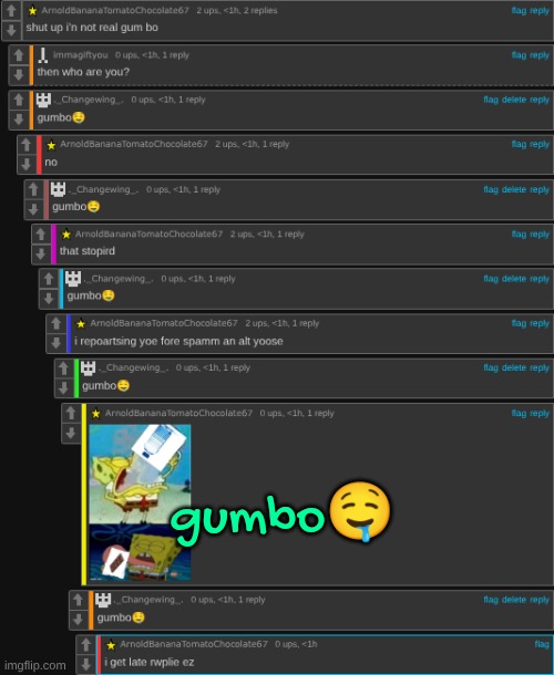 gumbo? | gumbo🤤 | made w/ Imgflip meme maker