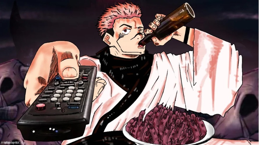 image tagged in jjk,sukuna | made w/ Imgflip meme maker