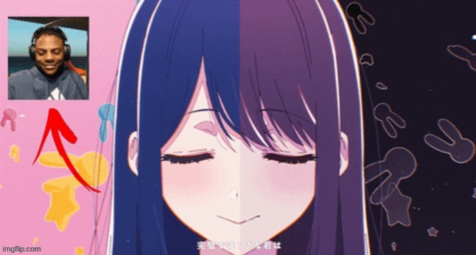 image tagged in oshi no ko,ai | made w/ Imgflip meme maker