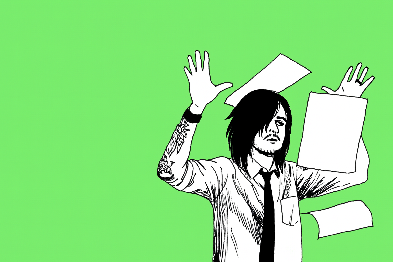 Emo "i'm Done" Blank Meme Template