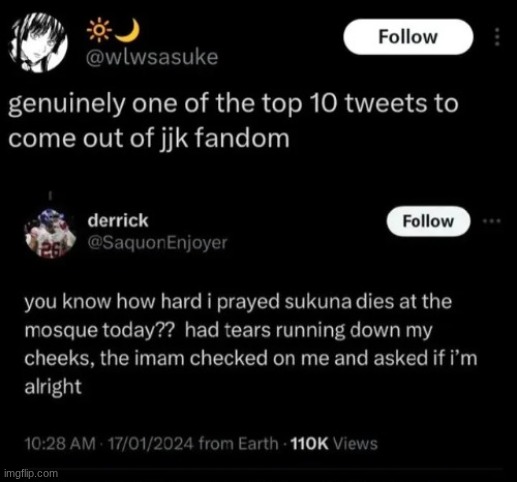 image tagged in jjk | made w/ Imgflip meme maker