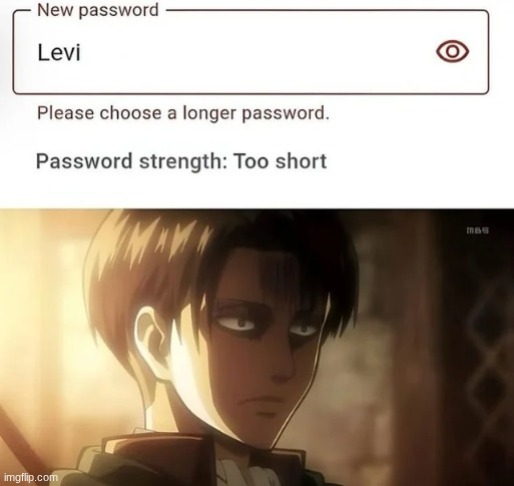 image tagged in aot,levi | made w/ Imgflip meme maker