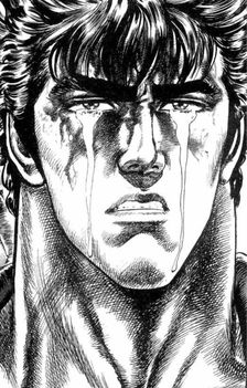 Crying Manly Teats Blank Meme Template