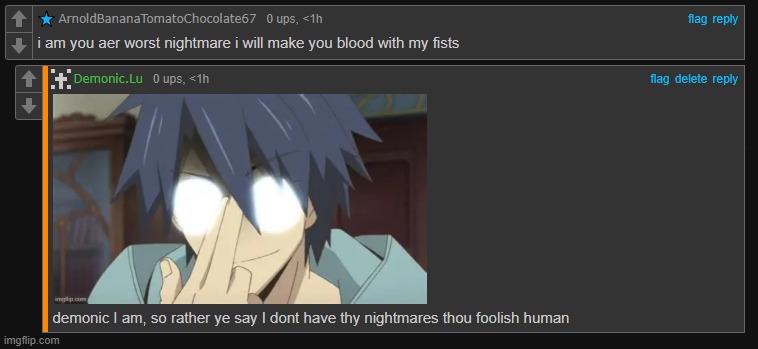 I shall live for thy end of time | made w/ Imgflip meme maker