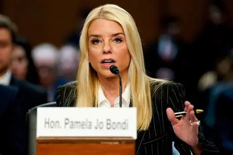pam bondi Blank Meme Template