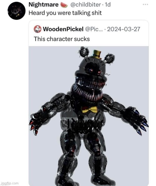 made w/ Imgflip meme maker