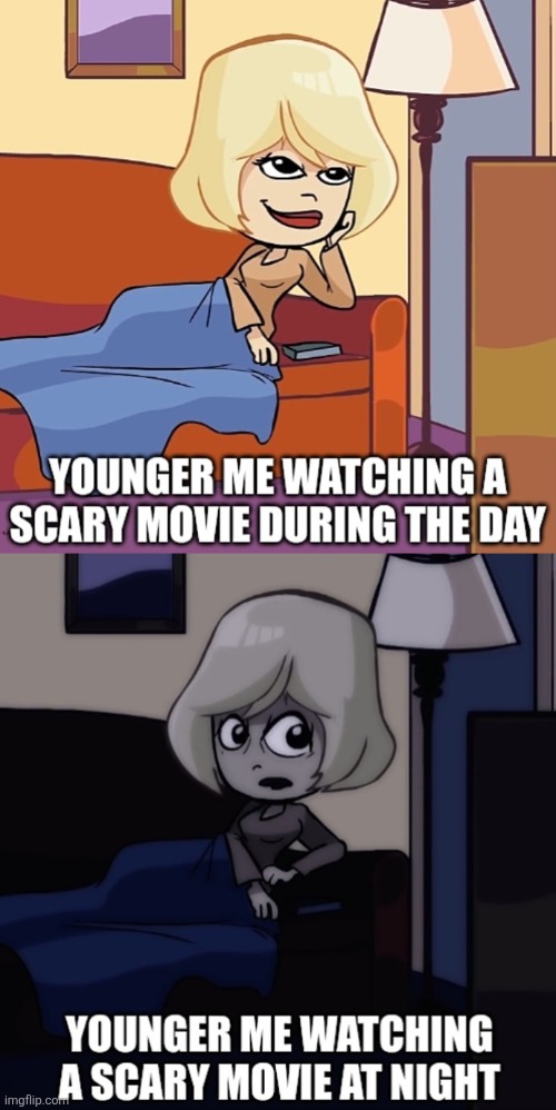 image tagged in me,young,meme,scary movie,movies,animeme | made w/ Imgflip meme maker