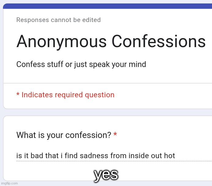 yes | made w/ Imgflip meme maker