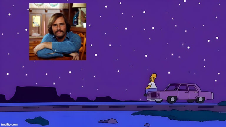 Rob Reiner | image tagged in homer simpson looking at stars hd,rob reiner | made w/ Imgflip meme maker