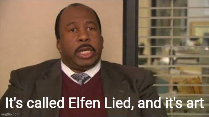 Stanley It’s Art | It's called Elfen Lied, and it's art | image tagged in stanley it s art | made w/ Imgflip meme maker