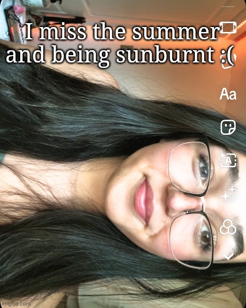 Ft beach hair | I miss the summer and being sunburnt :( | made w/ Imgflip meme maker