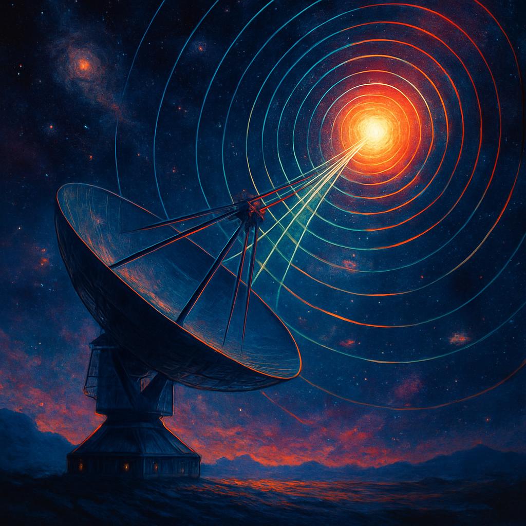 signals from deep space Blank Meme Template