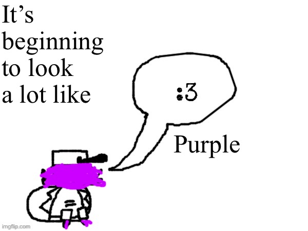 Ducc-The-Ultimate's creature announcement temp | It’s beginning to look a lot like; Purple | image tagged in ducc-the-ultimate's creature announcement temp | made w/ Imgflip meme maker