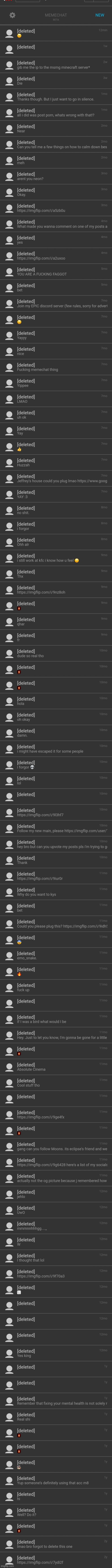 all of my deleted memechats | made w/ Imgflip meme maker