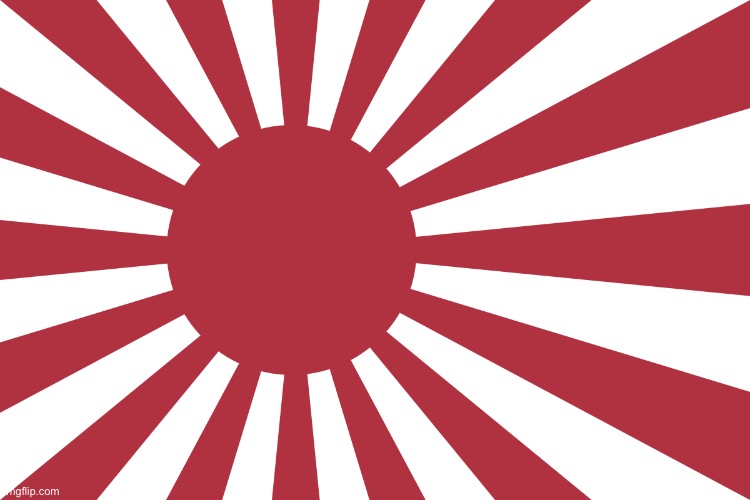 Japan Red Flag | image tagged in japan red flag | made w/ Imgflip meme maker