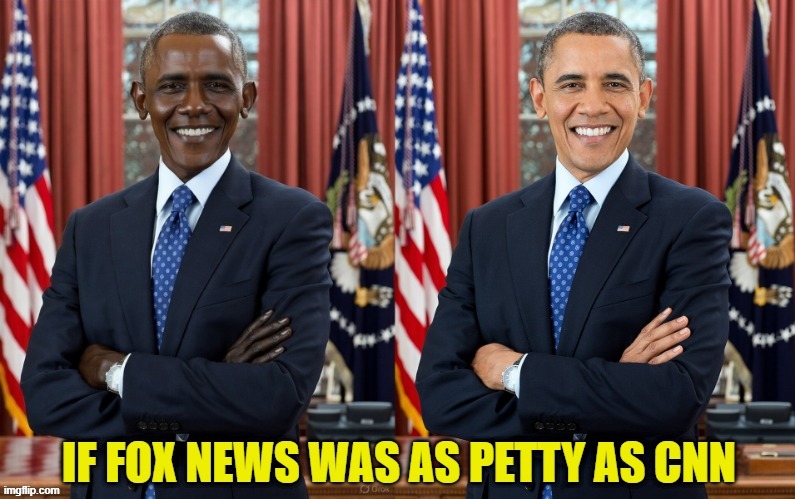 If Fox news was as petty as CNN | image tagged in cnn,fox news,biased media,fake news,donald trump,cnn fake news | made w/ Imgflip meme maker