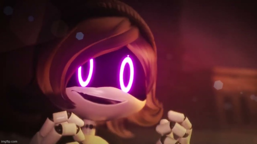 Uzi evil laughing >:3 | image tagged in uzi evil laughing 3 | made w/ Imgflip meme maker