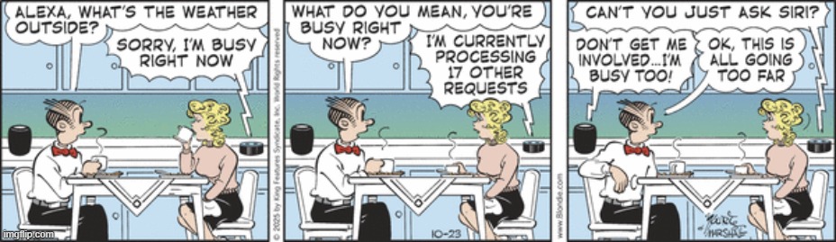 Blondie | image tagged in comics | made w/ Imgflip meme maker