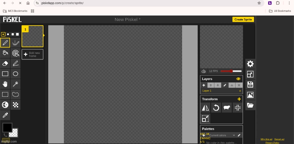 Okay, step one, everyone who wishes to learn my ways, go to Piskel.com. | image tagged in e | made w/ Imgflip meme maker