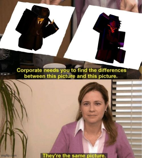 I see no diffrence | image tagged in i see no diffrence | made w/ Imgflip meme maker