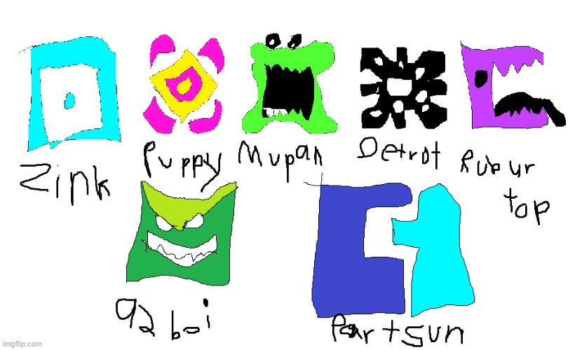 drew some gd icons | made w/ Imgflip meme maker